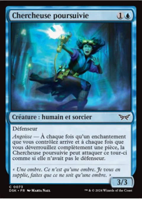 Chercheuse poursuivie