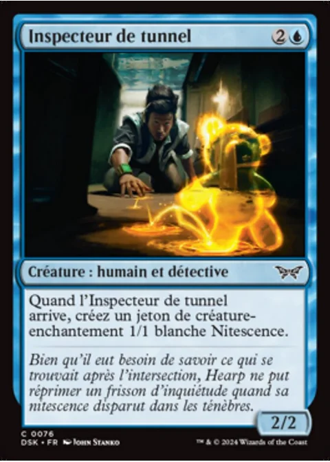 Inspecteur de tunnel