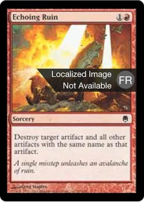 Destruction résonnante