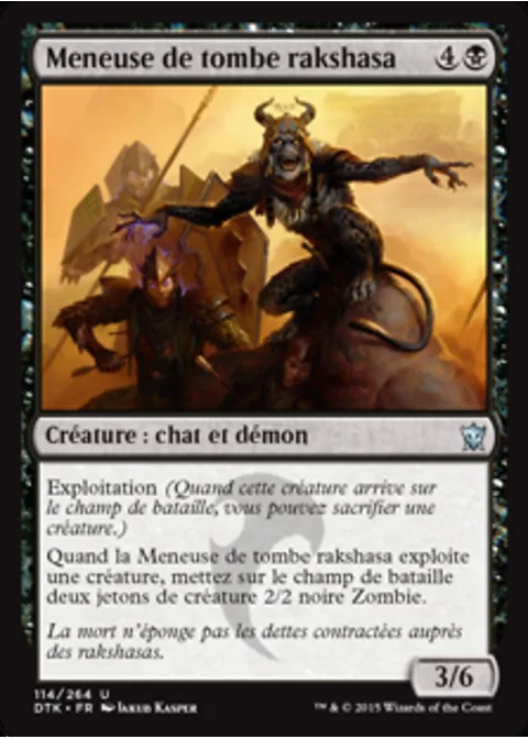 Meneuse de tombe rakshasa