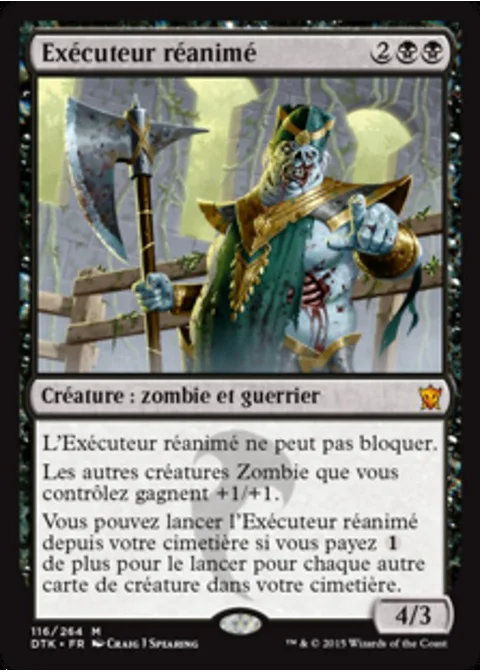 Exécuteur réanimé