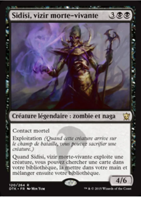Sidisi, vizir morte-vivante