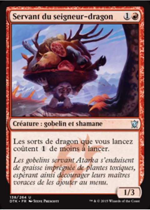 Servant du seigneur-dragon