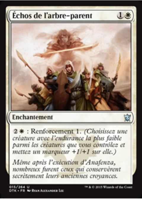 Échos de l'arbre-parent
