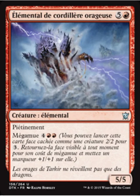 Élémental de cordillère orageuse