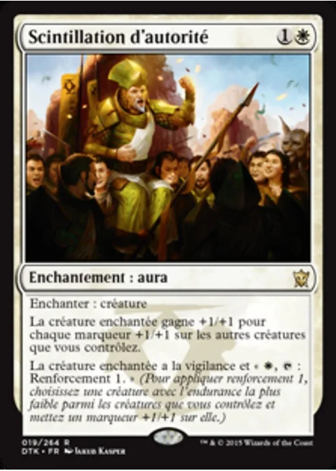 Scintillation d'autorité