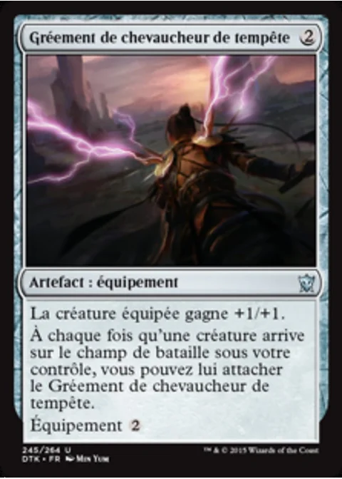 Gréement de chevaucheur de tempête