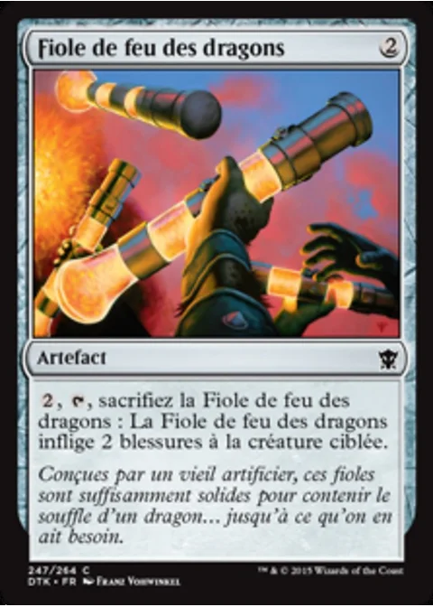 Fiole de feu des dragons