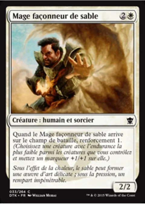 Mage façonneur de sable
