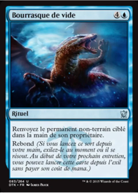 Bourrasque de vide