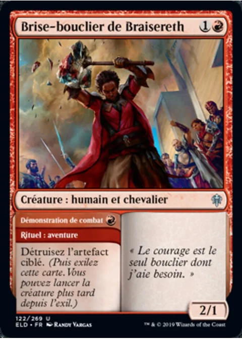 Brise-bouclier de Braisereth