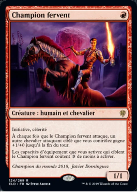 Champion fervent