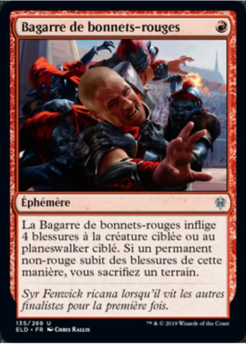 Bagarre de bonnets-rouges