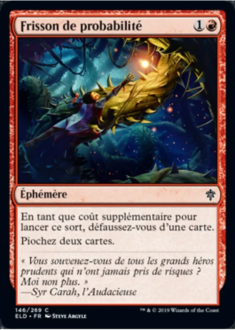 Frisson de probabilité