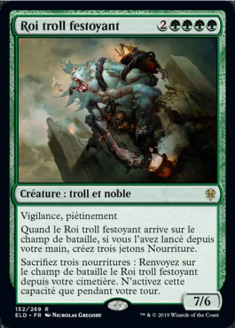 Roi troll festoyant