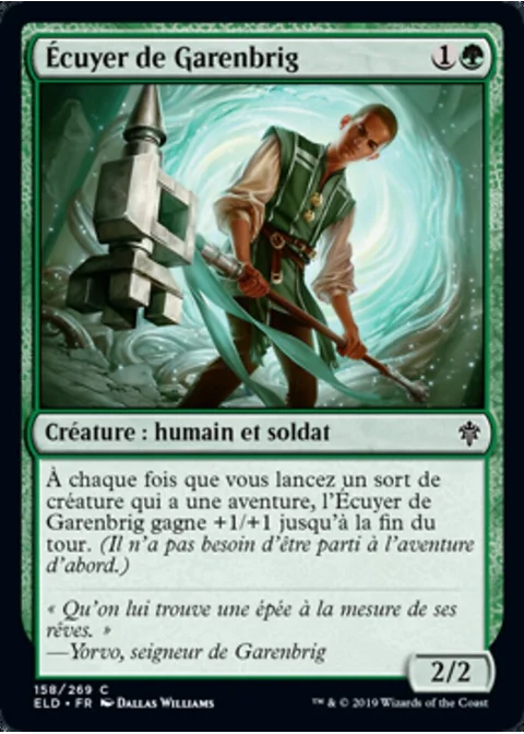 Écuyer de Garenbrig