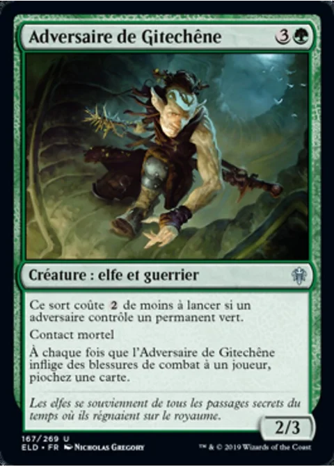 Adversaire de Gitechêne
