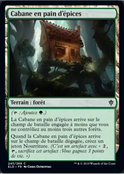 Cabane en pain d'épices