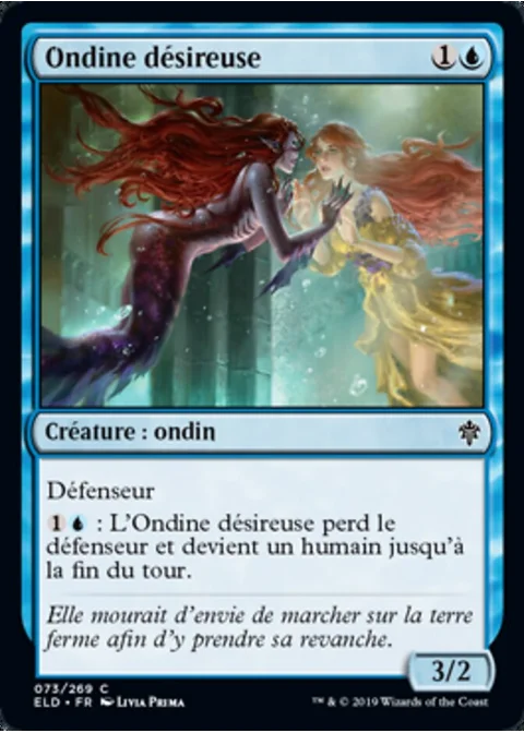 Ondine désireuse