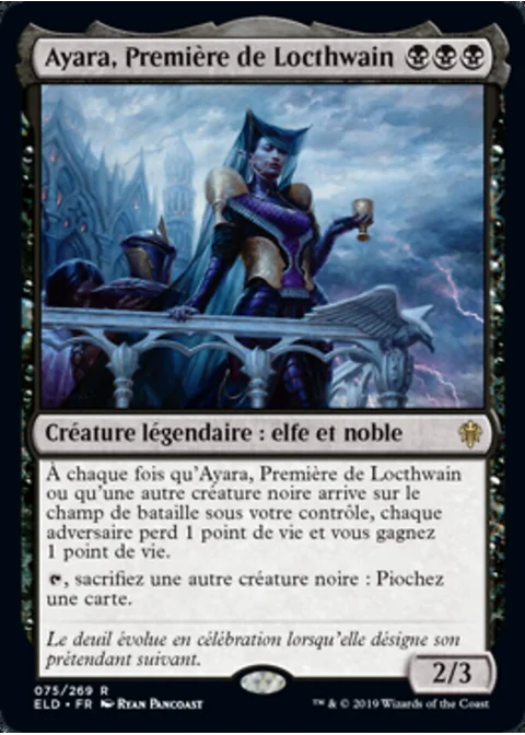 Ayara, Première de Locthwain