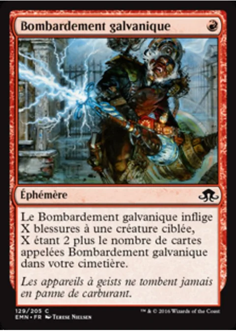 Bombardement galvanique