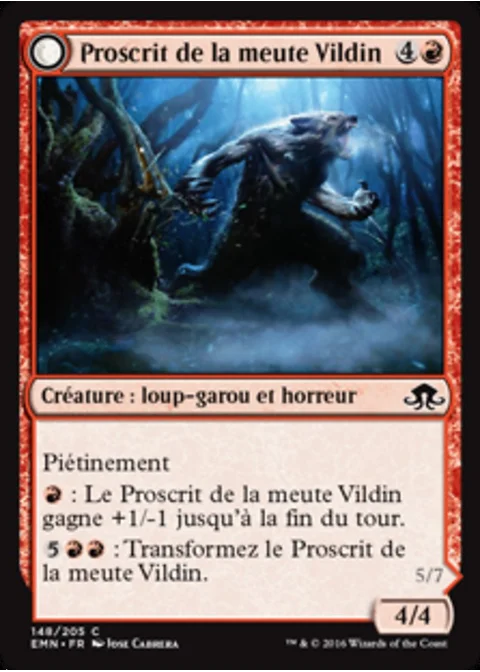 Proscrit de la meute Vildin