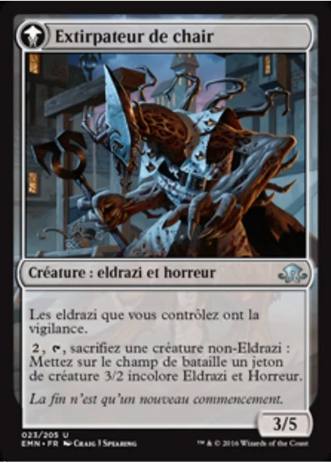 Extirpateur de chair