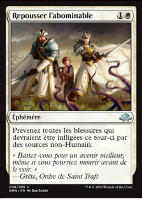 Repousser l'abominable