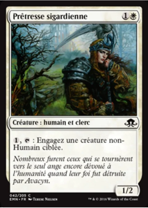 Prêtresse sigardienne