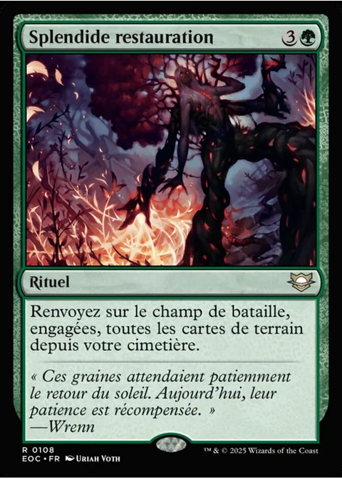 Splendide restauration