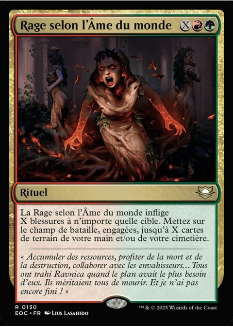 Rage selon l'Âme du monde