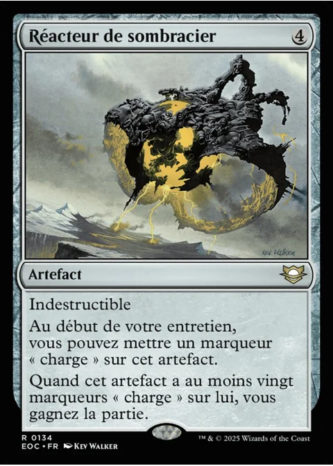 Réacteur de sombracier