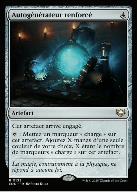 Autogénérateur renforcé