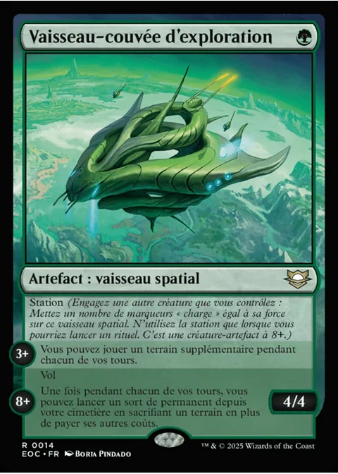 Vaisseau-couvée d'exploration