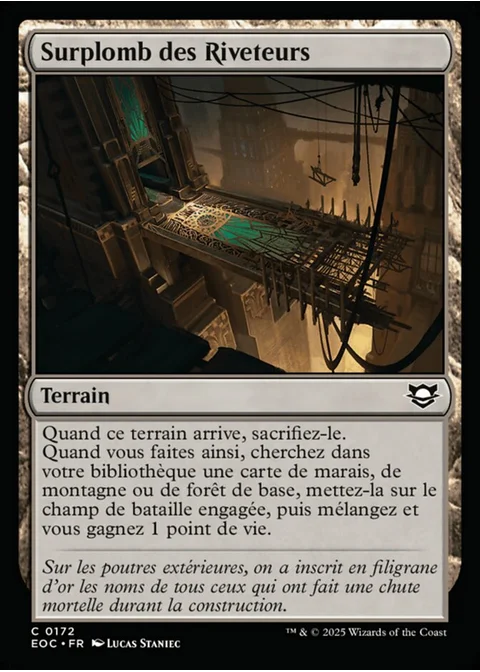 Surplomb des Riveteurs