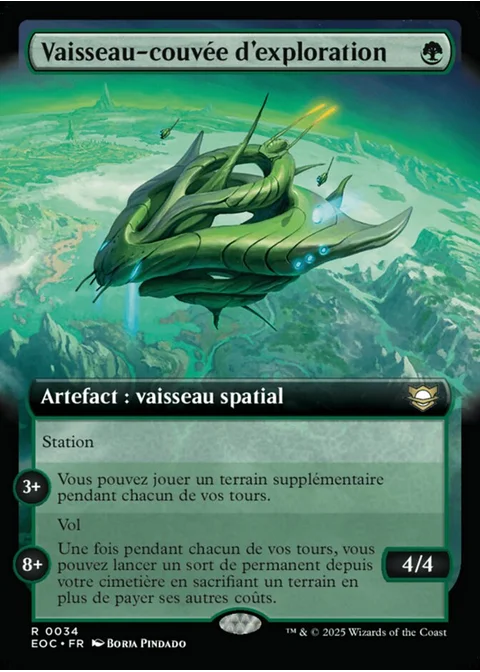 Vaisseau-couvée d'exploration