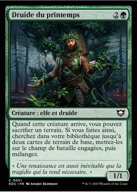 Druide du printemps