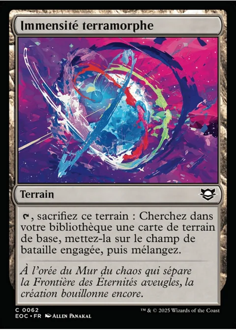 Immensité terramorphe