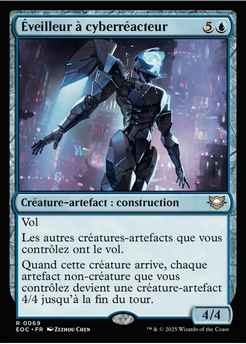 Éveilleur à cyberréacteur