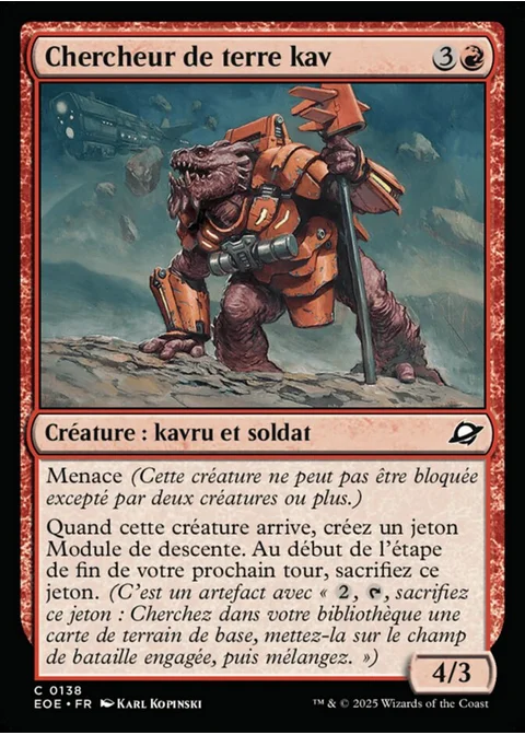 Chercheur de terre kav