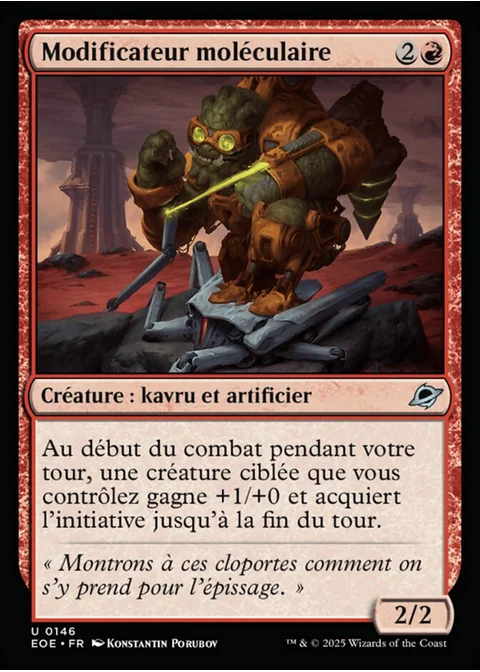 Modificateur moléculaire