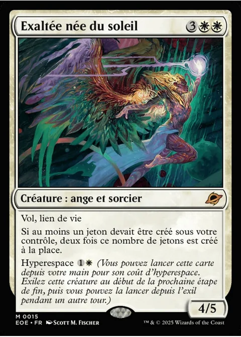 Exaltée née du soleil