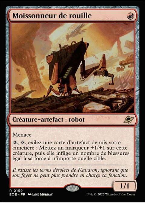 Moissonneur de rouille