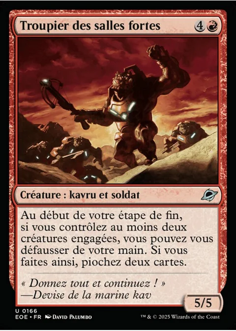 Troupier des salles fortes