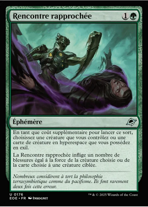 Rencontre rapprochée