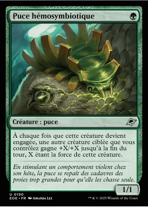 Puce hémosymbiotique