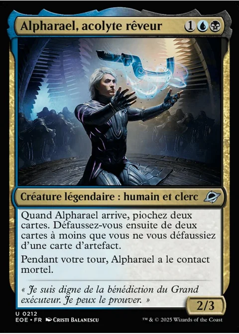 Alpharael, acolyte rêveur