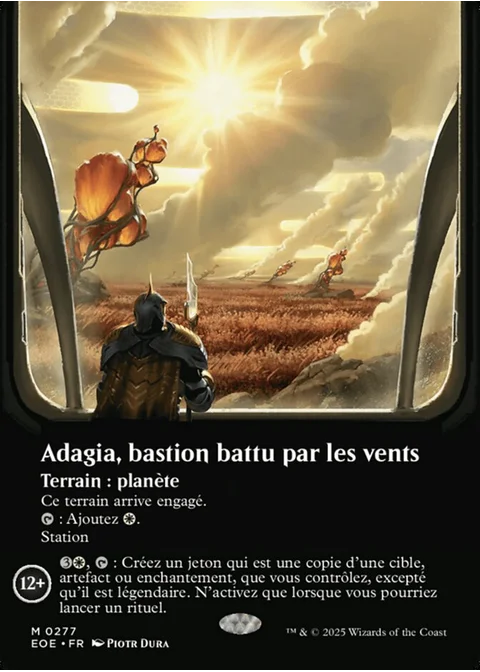 Adagia, bastion battu par les vents