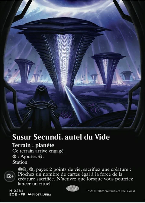 Susur Secundi, autel du Vide