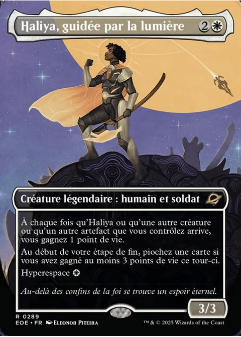 Haliya, guidée par la lumière